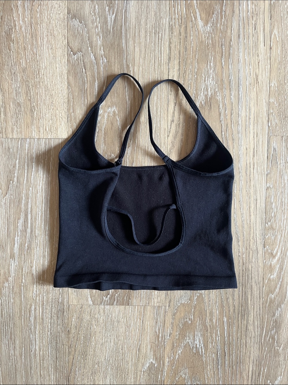 FP Movement by Free People Black Tighten Up Low Back Tank - Picture 3 of 3